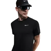 Nike Herren Miler Breathe Dri-Fit Tee schwarz