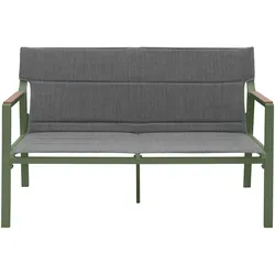 Oviala Business 4-Sitzer Aluminium Gartenmöbel khakigrün