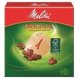 1000 x Rundfilter/Kaffeefilter"Melitta" Original 1 (Rund/Naturbraun)