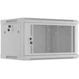 LANBERG Wandnetzschrank Grau 600x379x450 Mm