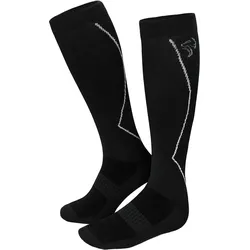 Sport Laufsocken mit Kompression | Kniestrümpfe | Damen und Herren | Schwarz 43/46