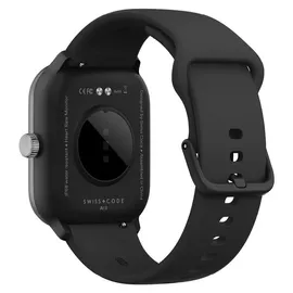 Bea-fon Watch 201 BT 50 mm Aluminiumgehäuse schwarz Sportarmband schwarz M
