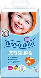 Beauty Baby Windeln Premium Größe Gr.6 (15+ kg) für Kids und Teens (4-12 Jahre), 18 St.