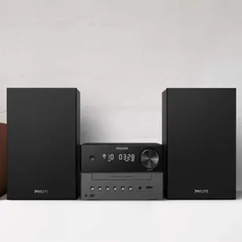 Philips TAM3505M2/12 Heim-Audio-Mikrosystem mit CD USB BT schwarz