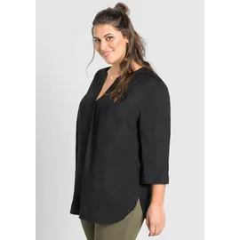 sheego Tunika in schwarz | Gr.: 48