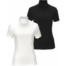 FLASHLIGHTS Rollkragenshirt Schwarz XL