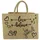 Domelo Einkaufskorb Love Herz beige