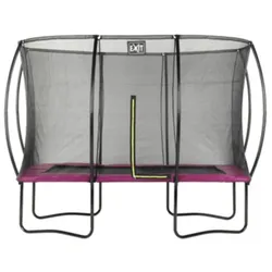 EXIT Silhouette Rechteckig 214x305cm (7x10ft) + Sicherheitsnetz Rosa