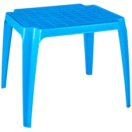 PROGARDEN Tavolo Kindertisch 50 x 50 x 44 cm weiß