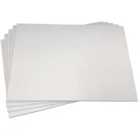 10x Einfache Schreibtischunterlage Malblock Zeichenblock blanko 40 Blatt, DIN A2, Qualitäts-Offset-Papier 80g/m2 (22343)