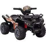 Homcom Mini Elektro-Quad Kinder Elektro ATV Kinderwagen Kinderauto Schwarz