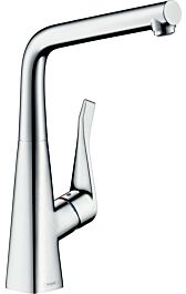 hansgrohe Metris Spültisch-Einhebelmischer 14782000 1jet, chrom