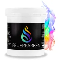 Feuerfarben Pulver für buntes Feuer 250 Gramm für Feuerstellen,