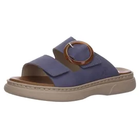 Rieker Bequeme Pantoletten für Damen, blau, 37 EU