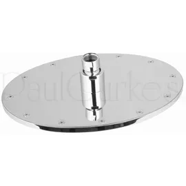 PaulGurkes Dusch Komplett Set Unterputz Regendusche oval Luxus Brauseset