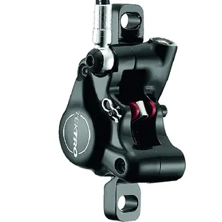 Tektro Twin HD-T525 Bremssattel Schwarz - Hydraulischer Scheibenbremssattel Postmount