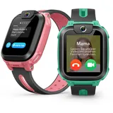 imoo Z1 Smartwatch Kinder, Kinder Smartwatch mit GPS mit SIM, Smart Watch Kinder mit Video-und Telefonanruf, Wasserdicht IPX8 (Grün)