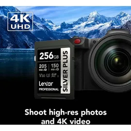 Lexar Silver Plus UHS-1 V30 R205/W150MB/s 256GB