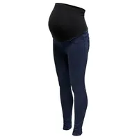 ONLY MATERNITY ONLY Women's OLMRAIN LIFE REG SK JEGGING DBD DNM NOOS«, Gr. M (38) - Länge 32, Dark Blue Denim, M/32 / 32L