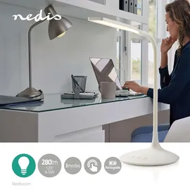 Nedis LED-Schreibtischlampe Weiß
