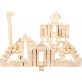 small foot gmbh & co. kg Holzbausteine Natur 200er-Pack im Beutel