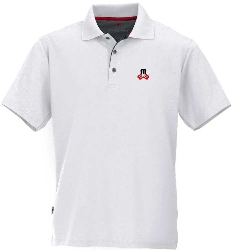 MAUL Sport Spiez Fresh - 1/2 Poloshirt weiss (9908) 54
