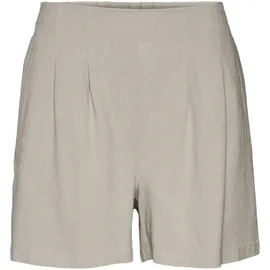 Vero Moda Shorts Jesmilo mit elastischem Bund in Beige-XL