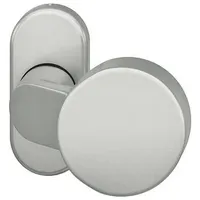 FSB PT-Türknopf Ausführung a.Ros.oval Farbe Aluminium 07 0809