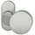 FSB PT-Türknopf Ausführung a.Ros.oval Farbe Aluminium 07 0809