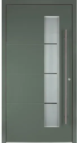 Splendoor Haustür »Premium Aluminium Haustür« - weiss