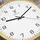 Holzwerk Wanduhr Designer Loft 30 cm WOLFSBURG beige