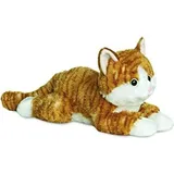 AURORA 31456 - Flopsies Katze Chester, braun, Schlenker-Plüschtier, 30 cm