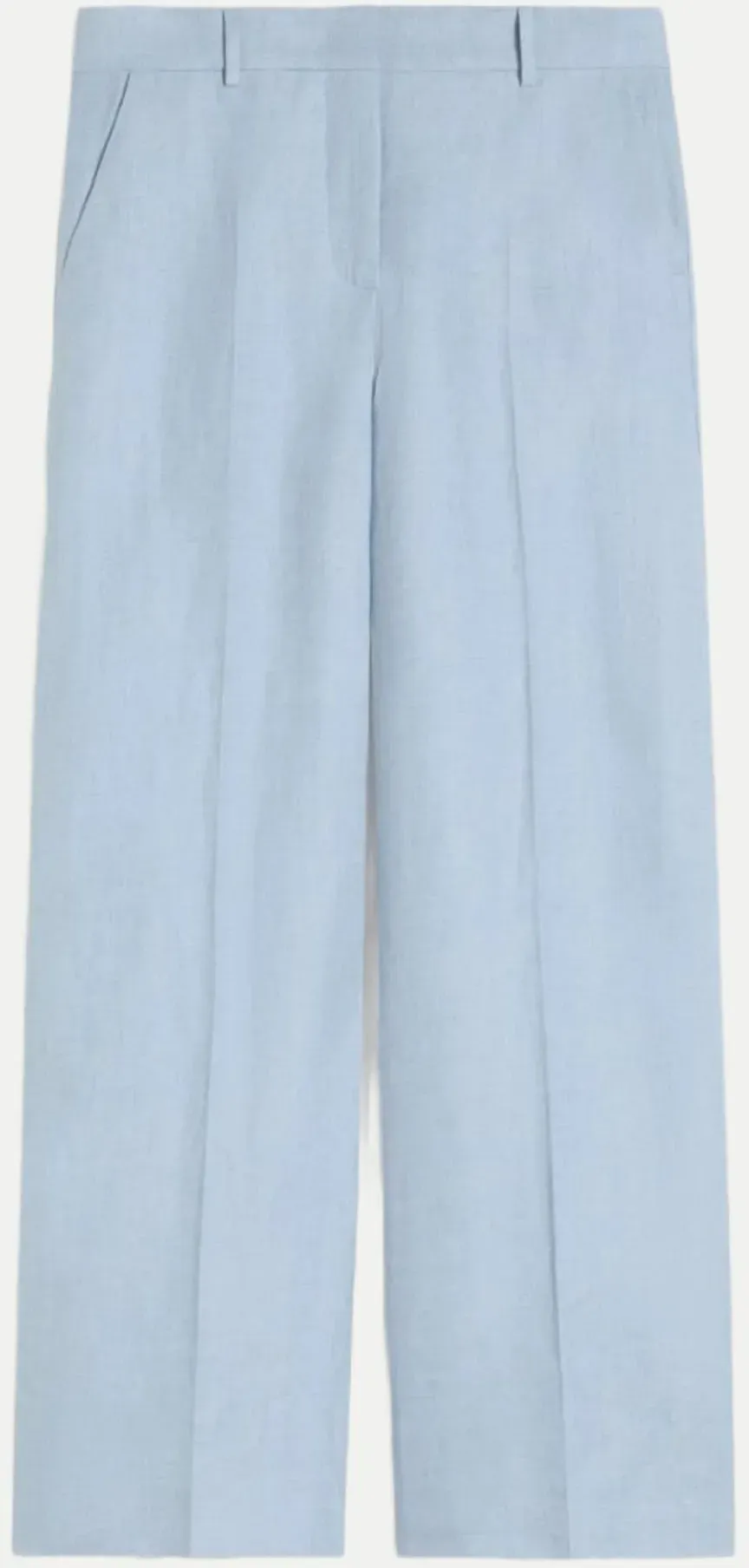 Leinenhose Blau 38