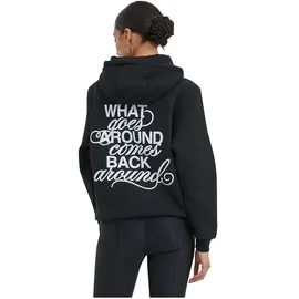 miss tee Back Around Hoodie Schwarz XXL