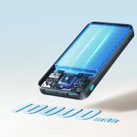 OEM Powerbank 10000mAh 22,5W USB Schwarz