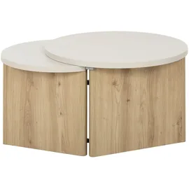 Gami Couchtisch »Eclypse« Praktischer Couchtisch mit verschiebbarer Tischplatte