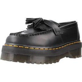 Dr. Martens Adrian Quad Moccasin Unisex Black Smooth EU 39 - Schwarz - 39