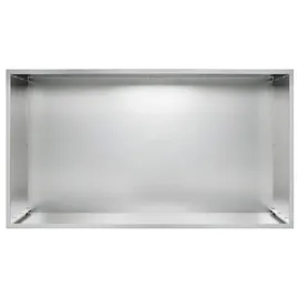 vidaXL Garten-Pflanzgefäß 80 x 50 x 50 cm Silber