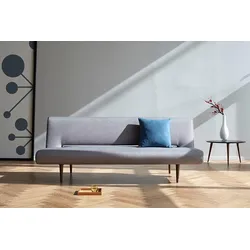 INNOVATION LIVING TM Schlafsofa »Unfurl Designsofa mit Bettfunktion, bequem, edel und hochwertig«, im Scandinavian Design, mit verstellbarer Rückenlehne INNOVATION LIVING TM light grey
