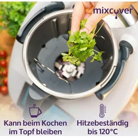 Mixcover Mixtopf Verkleinerung für Thermomix TM6 TM5 Edelstahl