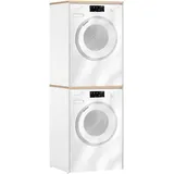 MID.YOU Waschmaschinenschrank Solea, SET Weiß, ca.67x96x60cm