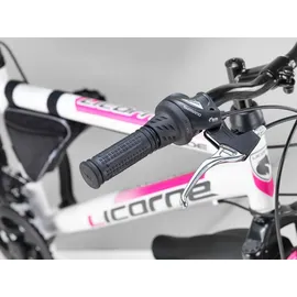 licorne bike gmbh Licorne Bike Guide Premium Mountainbike 24 Zoll RH 31 cm weiß/rosa
