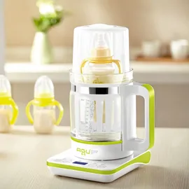 AGU Wasserkocher, 6In1 Multifunktionaler Sprudel - Weiß