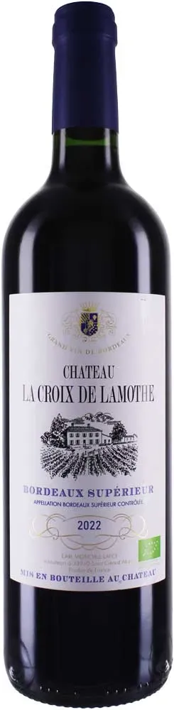 Château La Croix de Lamothe 2022 - Rotwein / trocken - Frankreich / Bordeaux - Cabernet Franc,Cabernet Sauvignon,Merlot / La Croix Simon