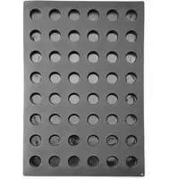 HENDI Silikonform, MINI-MUFFIN, 570x375x(H)25mm,