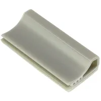 TRU Components Befestigungssockel TC-6645732 für Flachbandkabel Hellgrau 100 St.