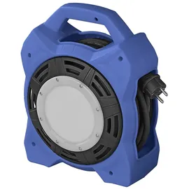 PRO PLUS Kabeltrommel Schuko 4-fach 15m, 3x1,5mm2 mit LED-Beleuchtung