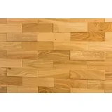 wodewa 200 Wandverkleidung Holz 3D Eiche Natur geölt 1m2 Wandpaneele Moderne Wanddekoration Holzverkleidung Holzwand für Wohnzimmer, Küche, Schlafzimmer
