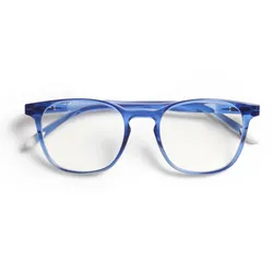 Barner Designerbrille mit Blaulichtfilter Lesebrille Dalston Bright Cobalt Glossy Neutral