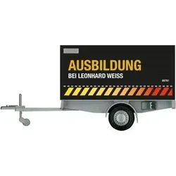 HERPA 952392 1:87 Ausbildungsanhänger – Leonhard Weiss / Ausbildung